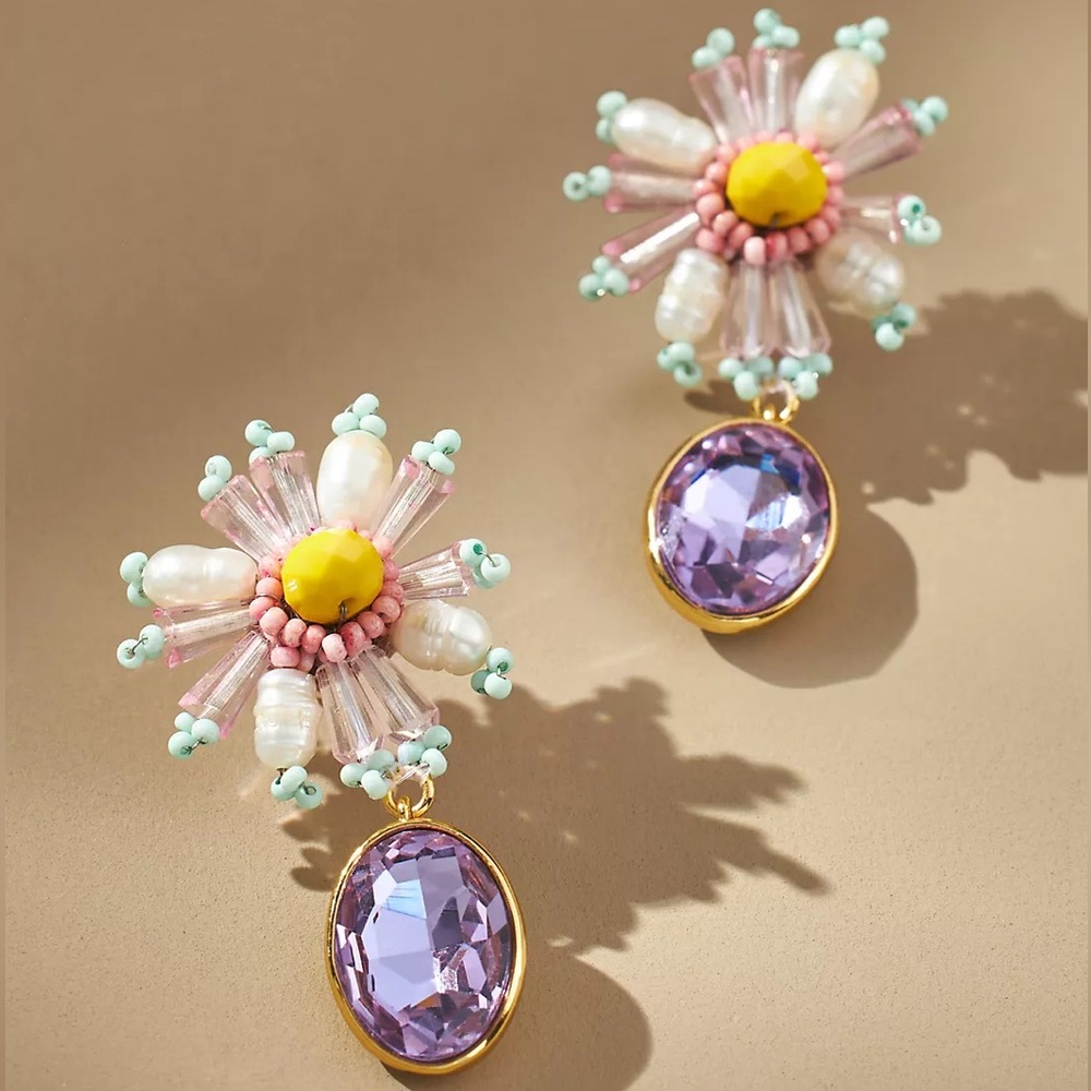 SOLD! Mignonne Gavigan Braxton Drop Earrings NWT